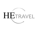 HE Travel BW logo