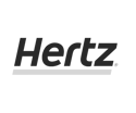 Hertz BW logo