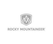 Rocky Mountaineer BW logo